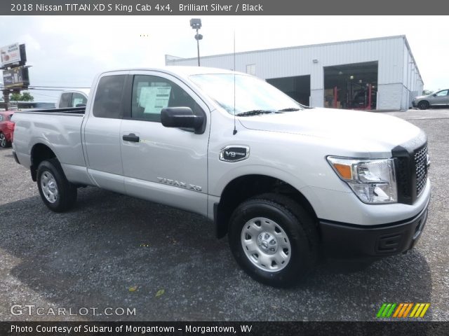 2018 Nissan TITAN XD S King Cab 4x4 in Brilliant Silver