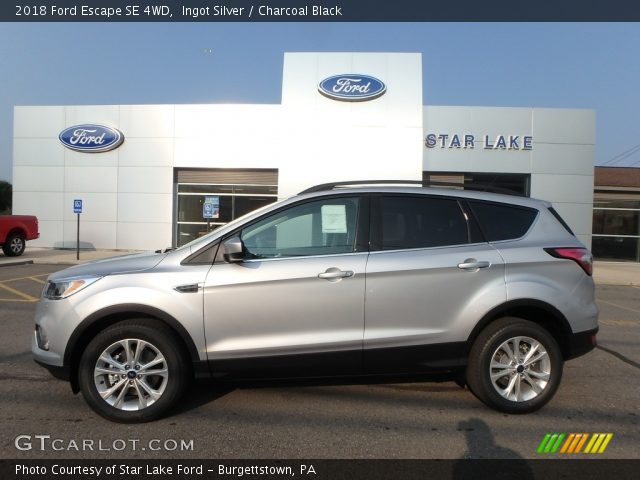 2018 Ford Escape SE 4WD in Ingot Silver