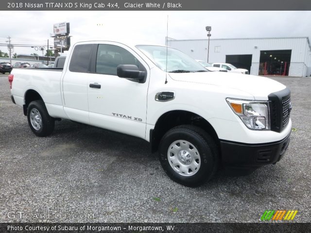 2018 Nissan TITAN XD S King Cab 4x4 in Glacier White