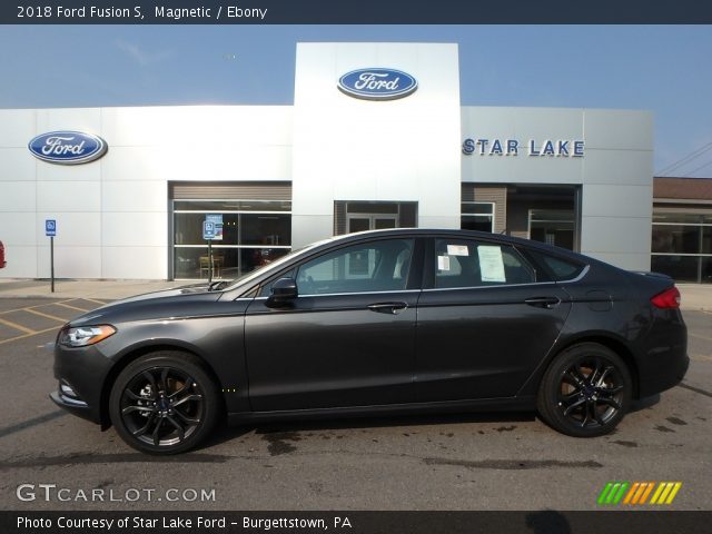 2018 Ford Fusion S in Magnetic