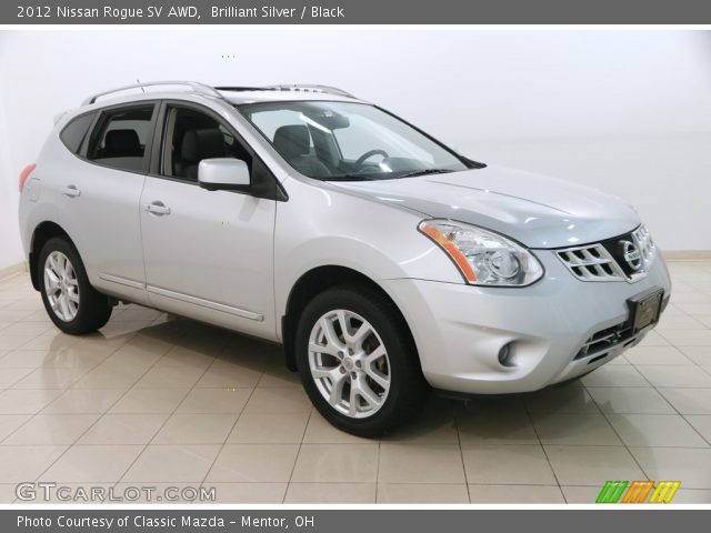 2012 Nissan Rogue SV AWD in Brilliant Silver