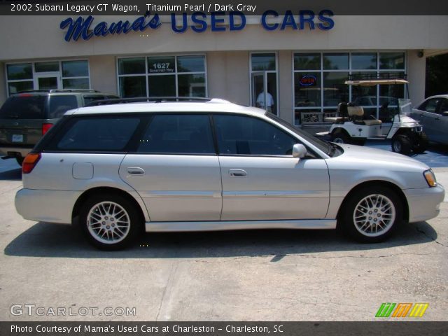 2002 Subaru Legacy GT Wagon in Titanium Pearl