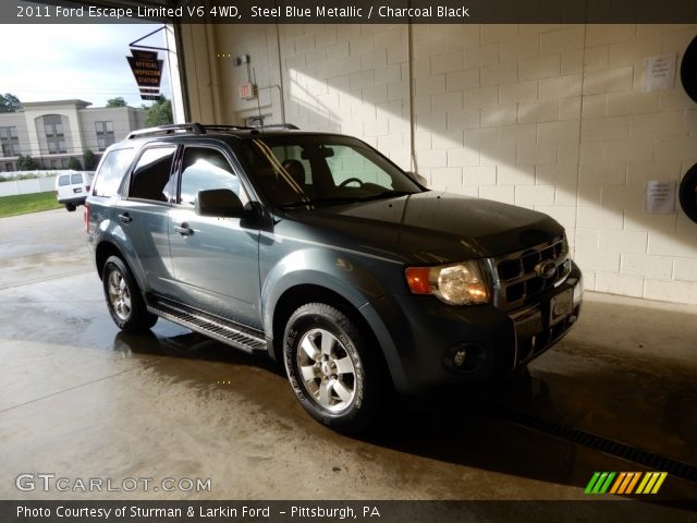 2011 Ford Escape Limited V6 4WD in Steel Blue Metallic