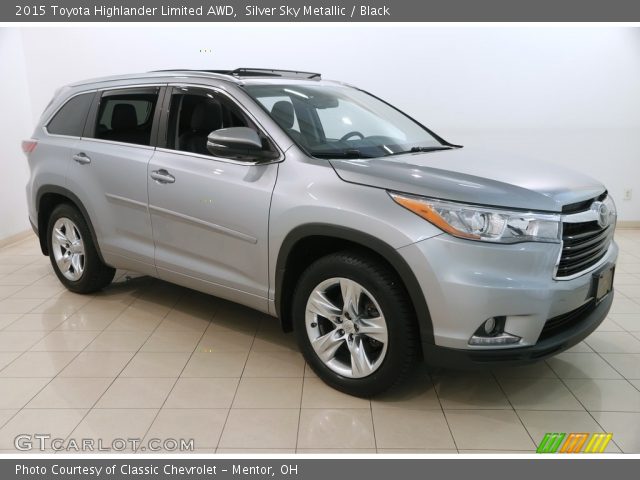 2015 Toyota Highlander Limited AWD in Silver Sky Metallic