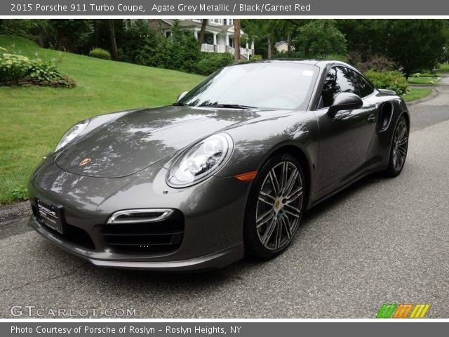 2015 Porsche 911 Turbo Coupe in Agate Grey Metallic