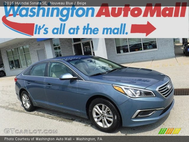 2016 Hyundai Sonata SE in Nouveau Blue
