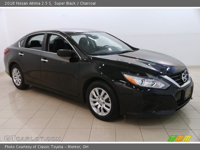 2018 Nissan Altima 2.5 S in Super Black