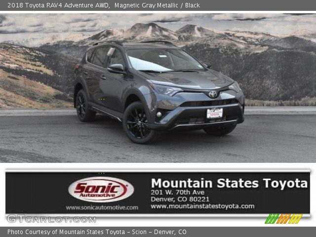 2018 Toyota RAV4 Adventure AWD in Magnetic Gray Metallic