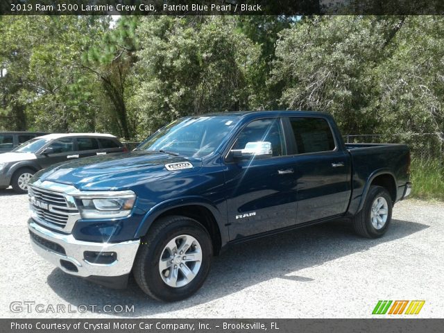 2019 Ram 1500 Laramie Crew Cab in Patriot Blue Pearl
