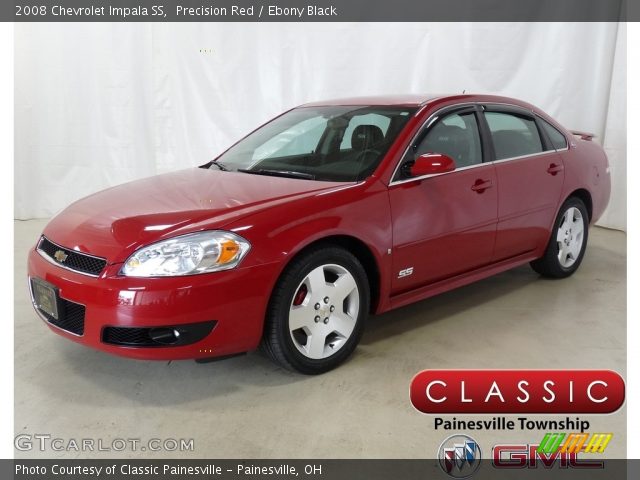 2008 Chevrolet Impala SS in Precision Red