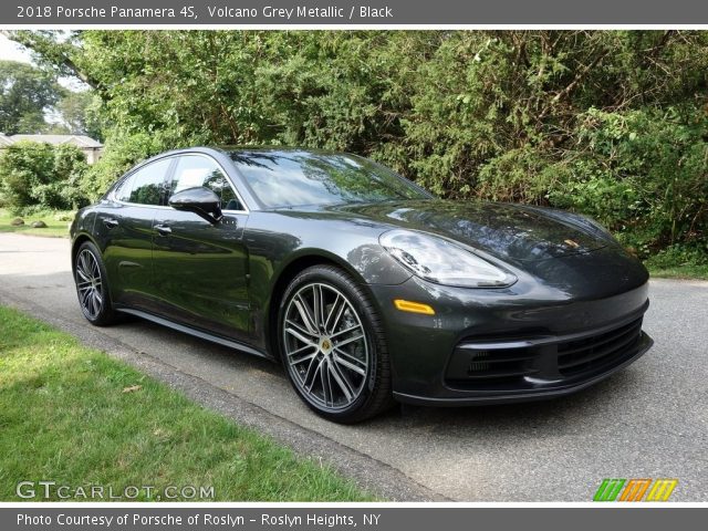2018 Porsche Panamera 4S in Volcano Grey Metallic