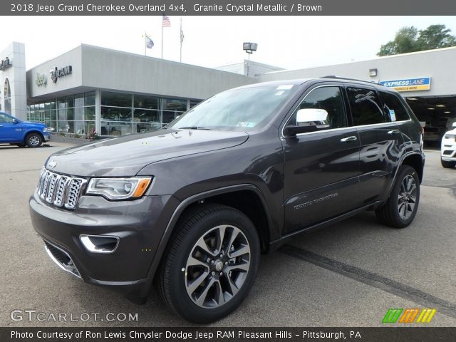 2018 Jeep Grand Cherokee Overland 4x4 in Granite Crystal Metallic