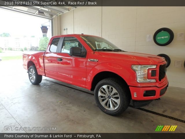 2018 Ford F150 STX SuperCab 4x4 in Race Red