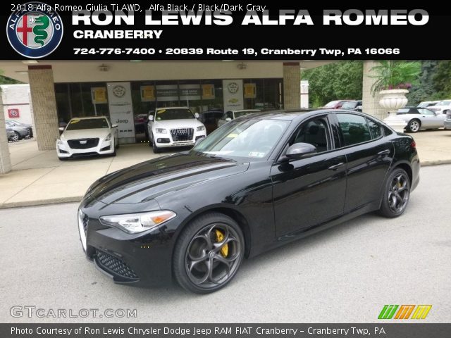 2018 Alfa Romeo Giulia Ti AWD in Alfa Black