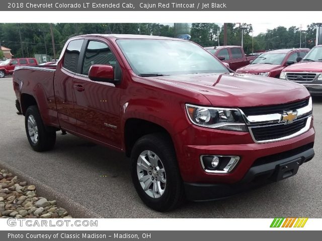 2018 Chevrolet Colorado LT Extended Cab in Cajun Red Tintcoat