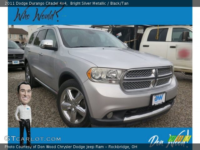 2011 Dodge Durango Citadel 4x4 in Bright Silver Metallic