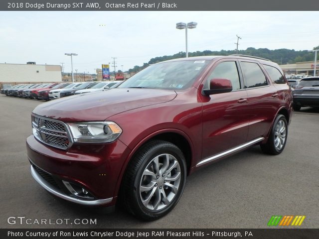 2018 Dodge Durango SXT AWD in Octane Red Pearl