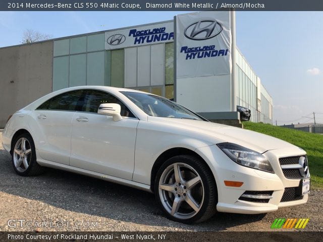 2014 Mercedes-Benz CLS 550 4Matic Coupe in Diamond White Metallic