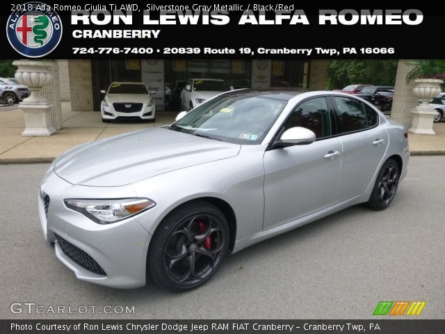 2018 Alfa Romeo Giulia Ti AWD in Silverstone Gray Metallic