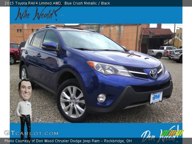 2015 Toyota RAV4 Limited AWD in Blue Crush Metallic