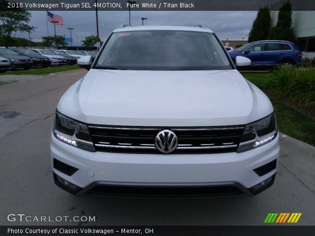 2018 Volkswagen Tiguan SEL 4MOTION in Pure White