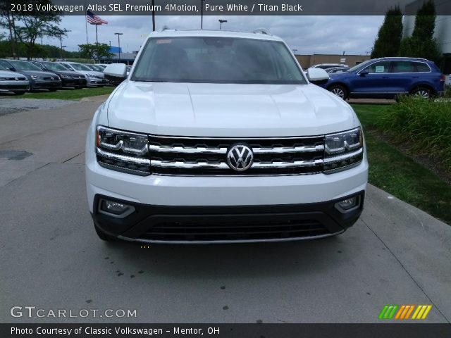 2018 Volkswagen Atlas SEL Premium 4Motion in Pure White