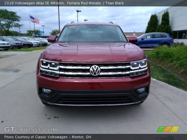 2018 Volkswagen Atlas SE 4Motion in Fortana Red Metallic