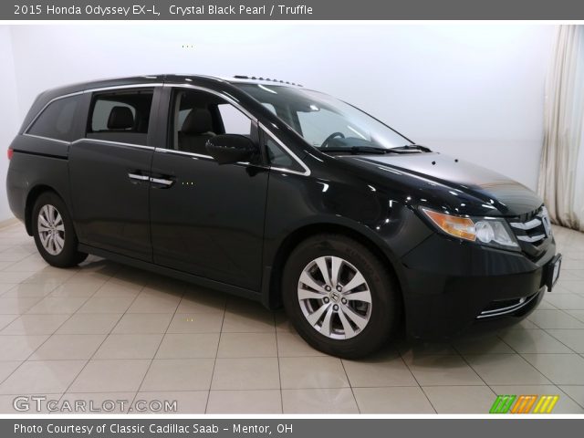 2015 Honda Odyssey EX-L in Crystal Black Pearl