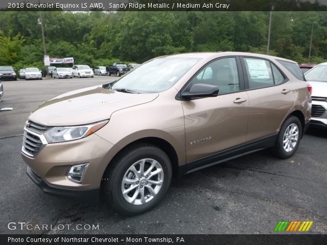 2018 Chevrolet Equinox LS AWD in Sandy Ridge Metallic