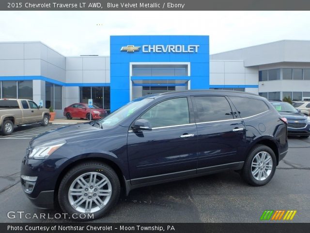 2015 Chevrolet Traverse LT AWD in Blue Velvet Metallic