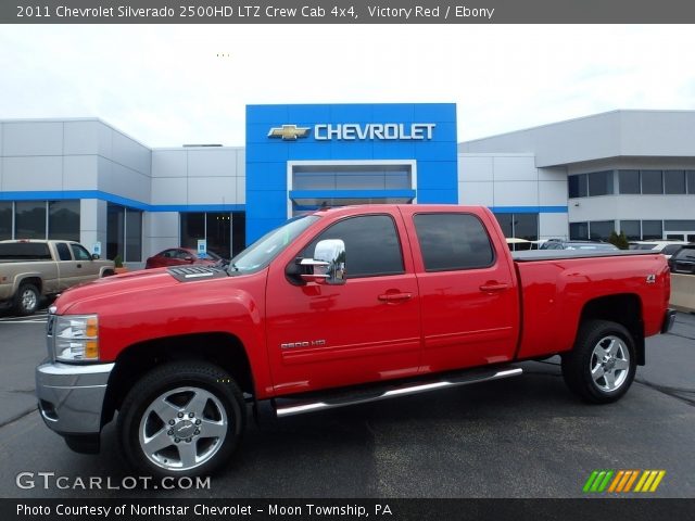 2011 Chevrolet Silverado 2500HD LTZ Crew Cab 4x4 in Victory Red