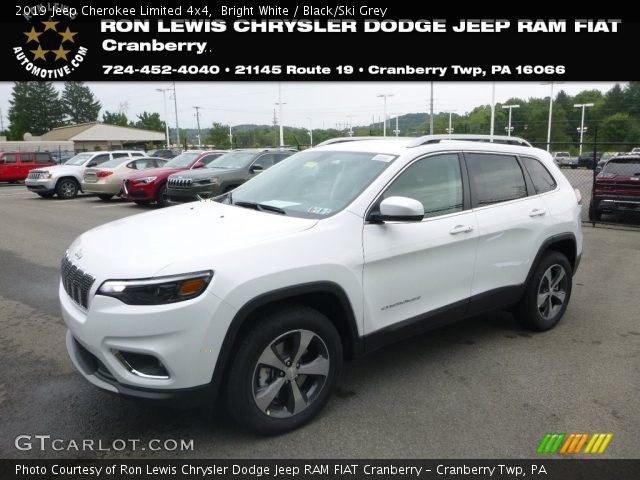 2019 Jeep Cherokee Limited 4x4 in Bright White