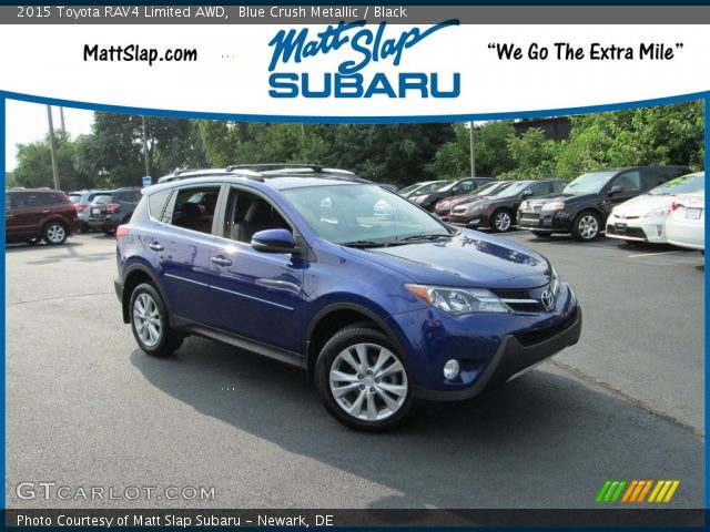 2015 Toyota RAV4 Limited AWD in Blue Crush Metallic