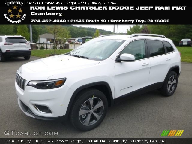 2019 Jeep Cherokee Limited 4x4 in Bright White