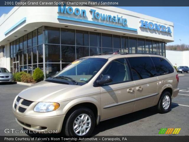 2001 Dodge Grand Caravan Sport in Champagne Pearl