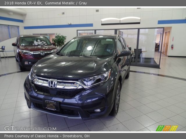 2018 Honda CR-V EX in Gunmetal Metallic