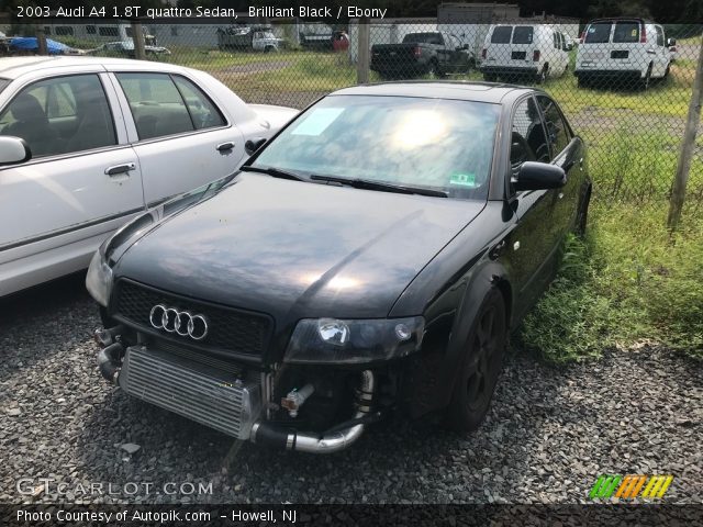 2003 Audi A4 1.8T quattro Sedan in Brilliant Black