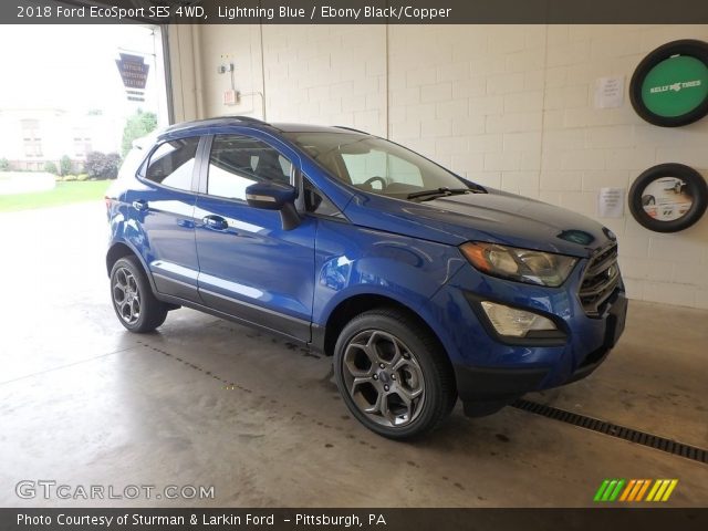 2018 Ford EcoSport SES 4WD in Lightning Blue