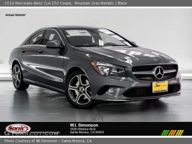 2019 Mercedes-Benz CLA 250 Coupe in Mountain Grey Metallic