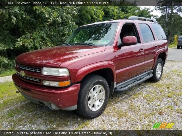 2003 Chevrolet Tahoe Z71 4x4 in Redfire Metallic