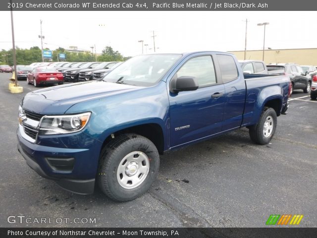 2019 Chevrolet Colorado WT Extended Cab 4x4 in Pacific Blue Metallic