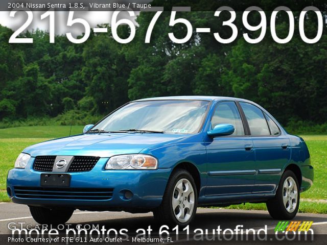2004 Nissan Sentra 1.8 S in Vibrant Blue