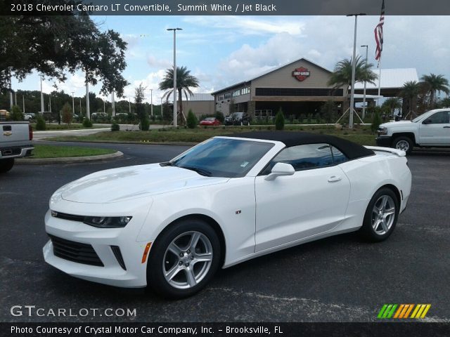 2018 Chevrolet Camaro LT Convertible in Summit White
