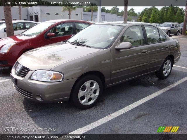 2005 Nissan Sentra 1.8 S in Bronze Shimmer