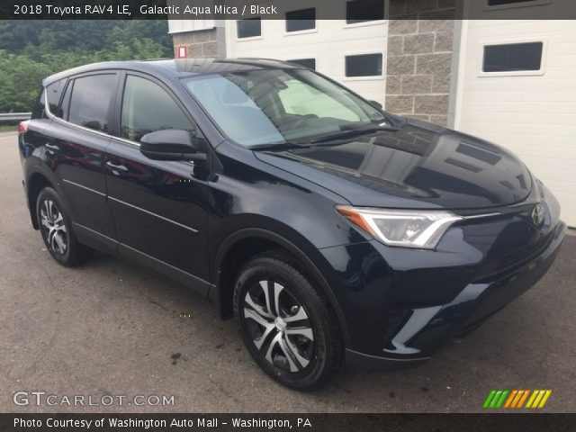 2018 Toyota RAV4 LE in Galactic Aqua Mica