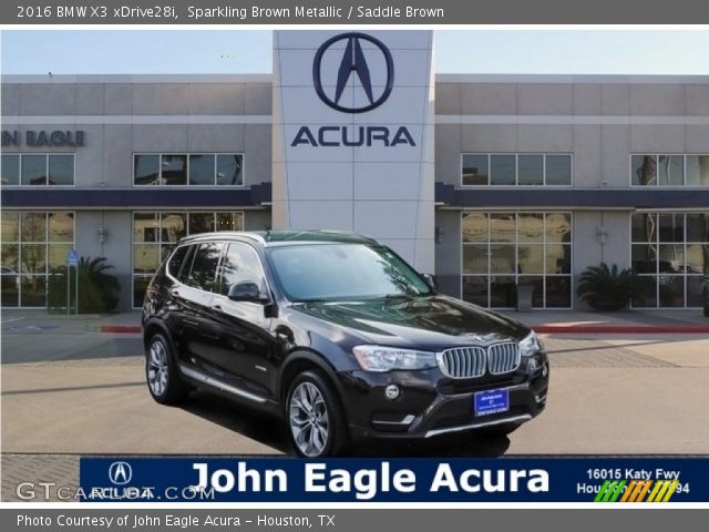 2016 BMW X3 xDrive28i in Sparkling Brown Metallic