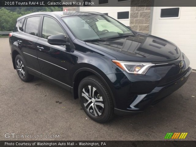 2018 Toyota RAV4 LE in Galactic Aqua Mica