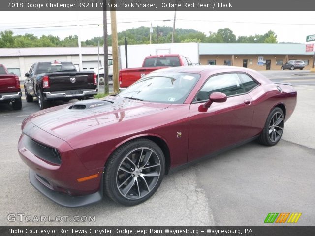 2018 Dodge Challenger 392 HEMI Scat Pack Shaker in Octane Red Pearl