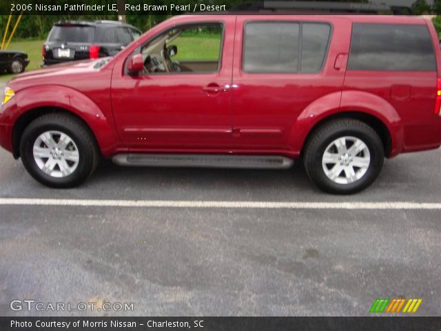 2006 Nissan Pathfinder LE in Red Brawn Pearl