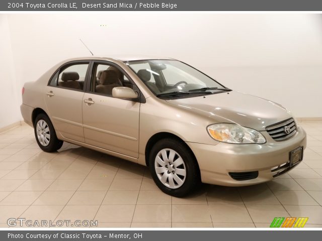 2004 Toyota Corolla LE in Desert Sand Mica